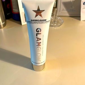 Glam glow supercleanse cleaning cream-to-foam cleanser